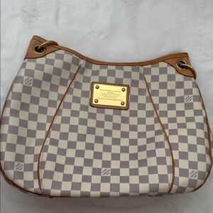 Louis Vuitton Galliera in Damier Azur designer bag (authentic)